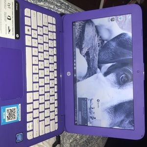 HP purple laptop!